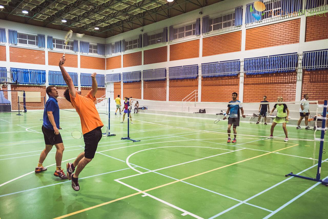 Badminton gathering in Cyprus  